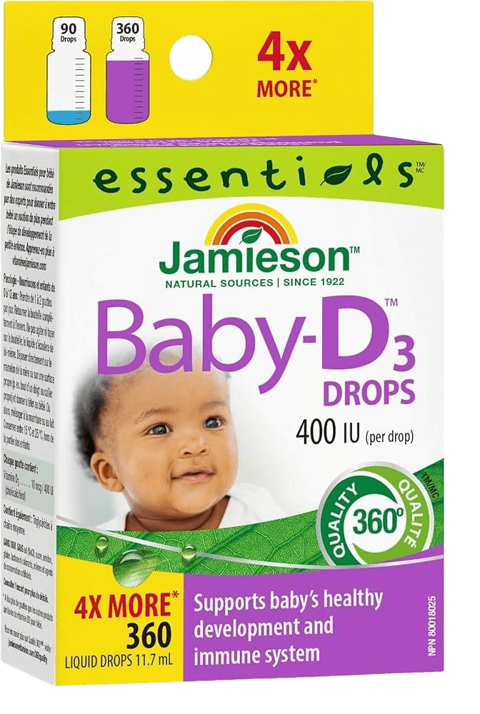 JAMIESON VITAMIN D3 BABY DROPS