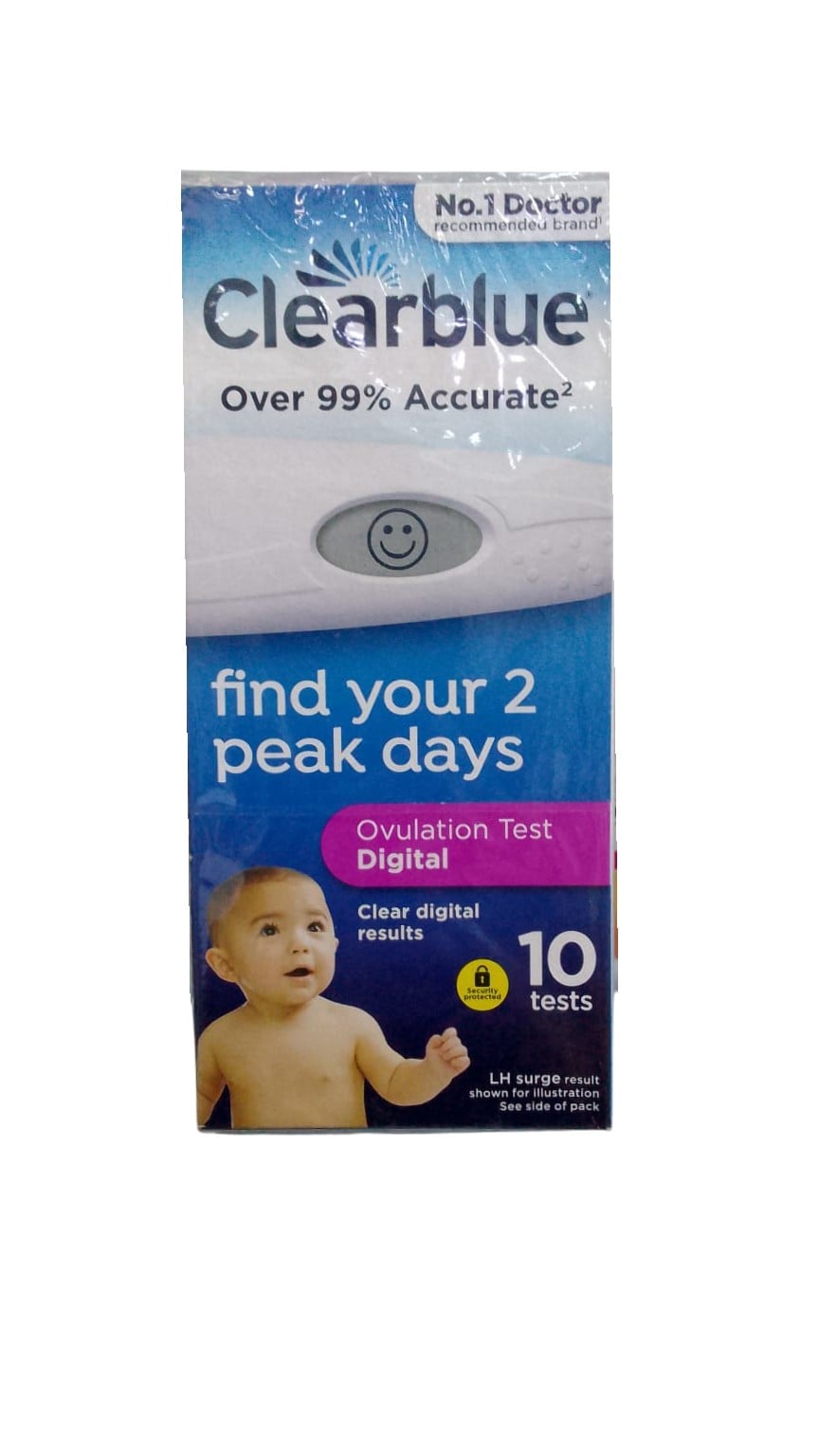CLEARBLUE OVULATION TEST DIGITAL 10 TESTS