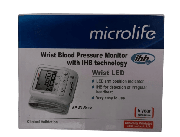 MICROLIFE WRIST BLOOD PRESSURE MONITOR (WRIST)