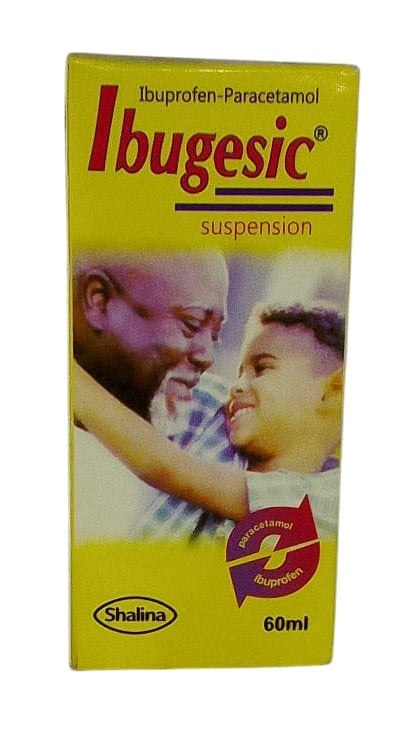 IBUGESIC IBUPROFEN PARACETAMOL SUSP 60ML