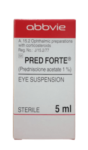 PREDFORTE EYE DROPS