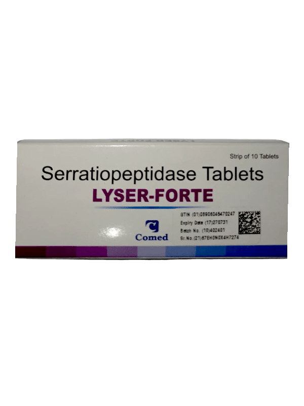 LYSER FORTE 10MG TABLETS 10'S
