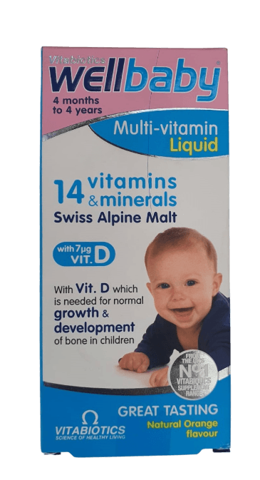 WELLBABY MULTIVITAMIN ORANGE 150ML