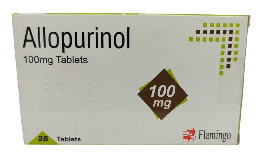 ALLOPURINOL 100MG UK 28S