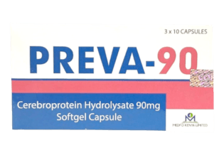 PREVA 90MG SOFTGEL CAPSULES 30'S