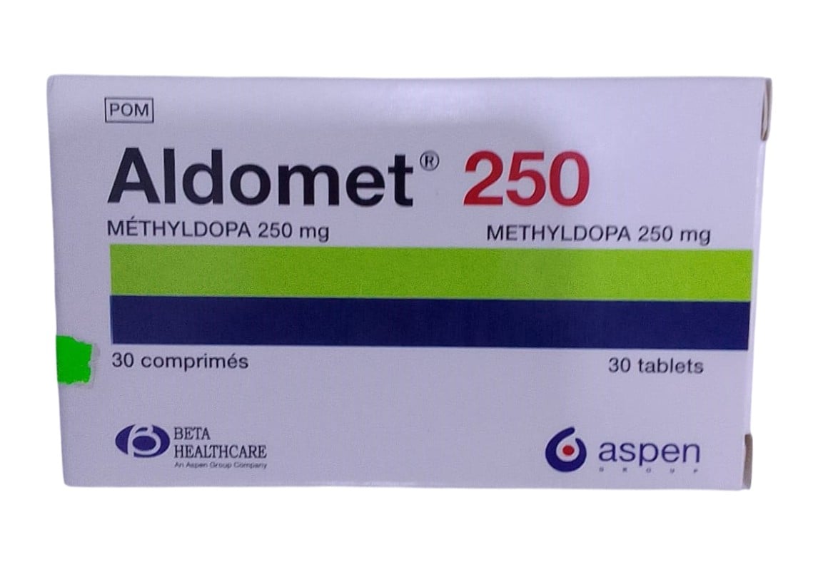 ALDOMET 250MG TABLETS 30'S