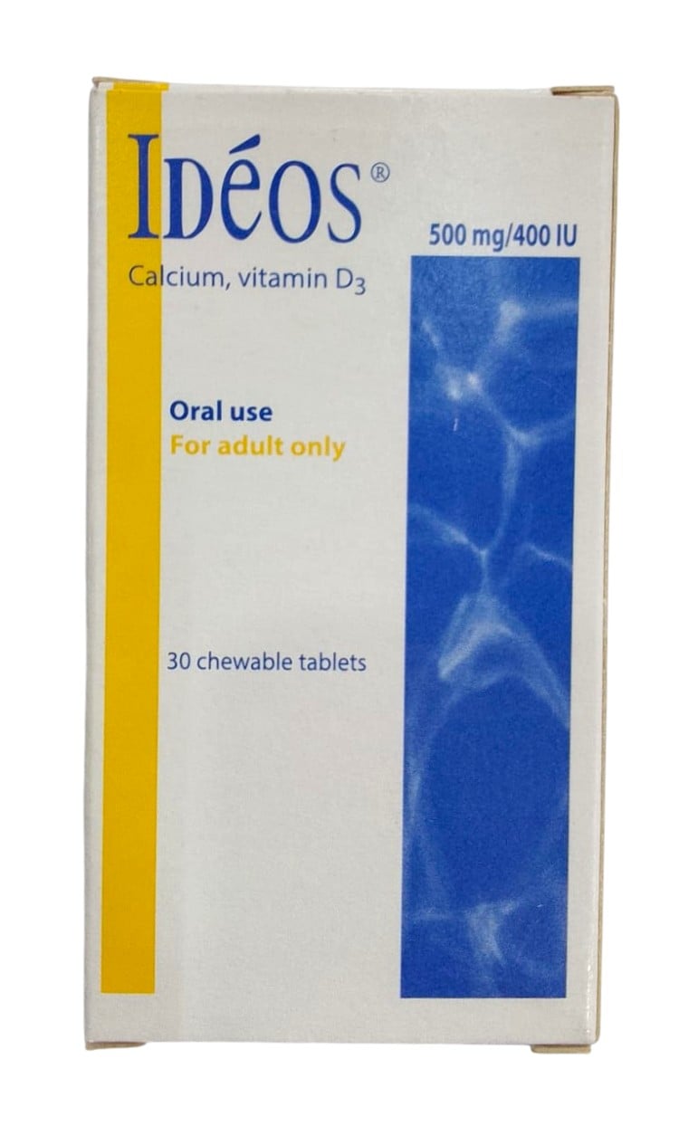 IDEOS CHEWABLE TABLETS 30'S