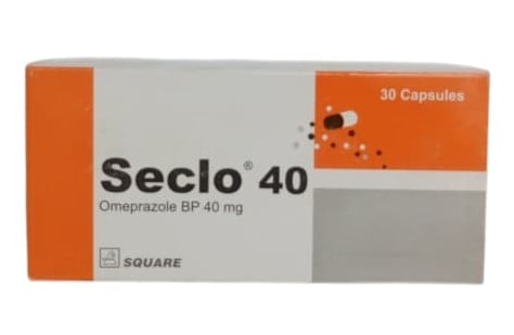 SECLON 40MG (OMEPRAZOLE) 30'S