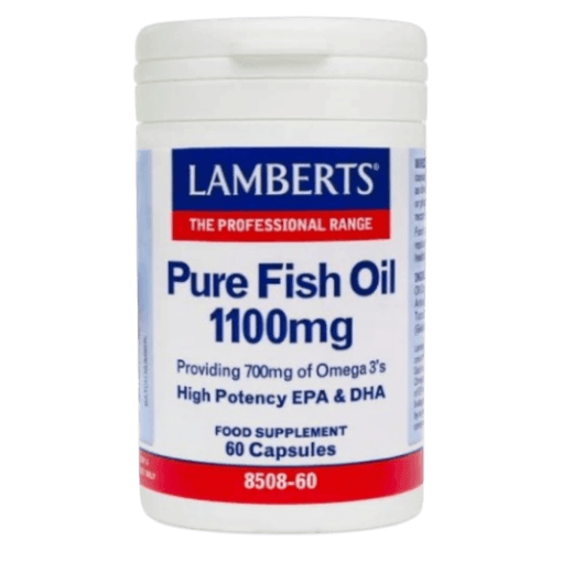 LAMBERTS PURE FISH OIL 1100MG CAPSULES 60'S