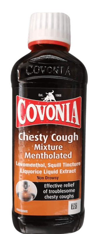 COVONIA CHESTY COUGH MIXTURE METHOLATED 100ML