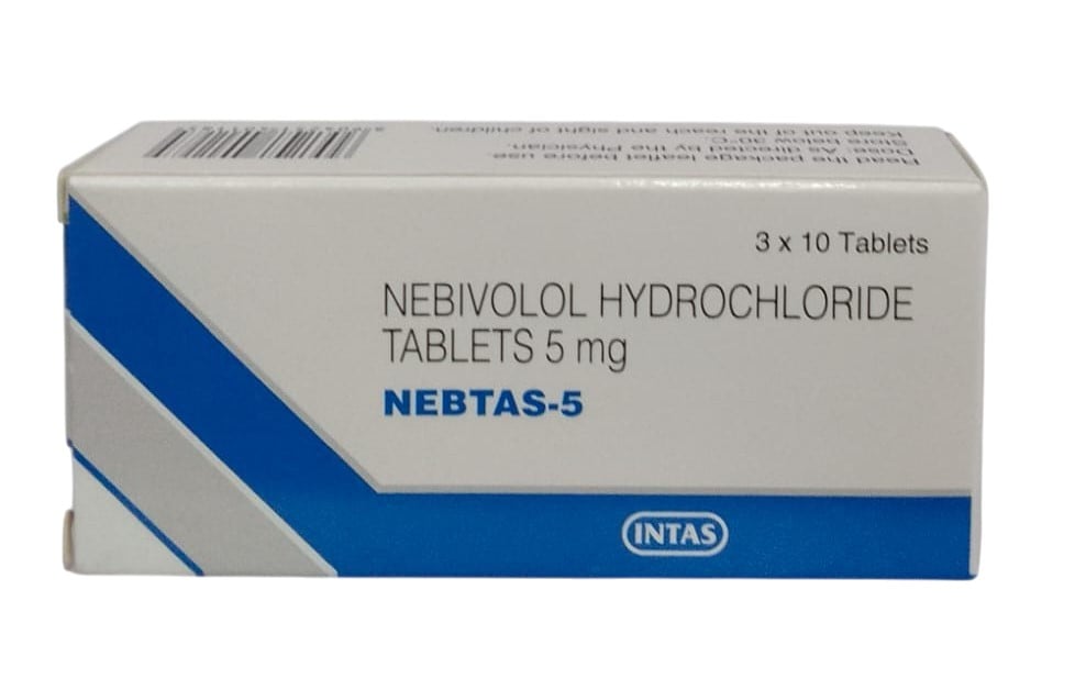 NEBTAS (BEBIVOLOL) 5MG TABLETS 30'S