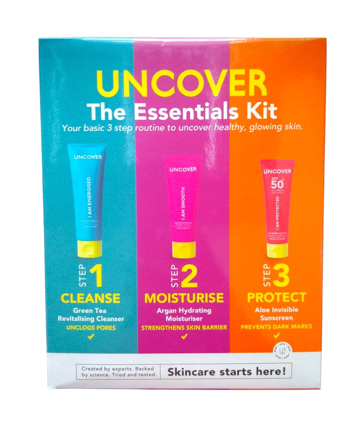 UNCOVER THE ESSENTIALS KIT