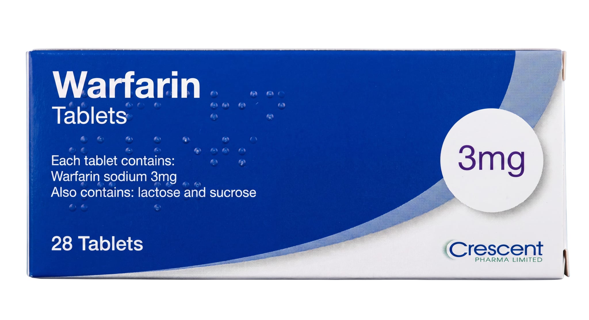 WARFARIN 3MG TABLETS 28'S