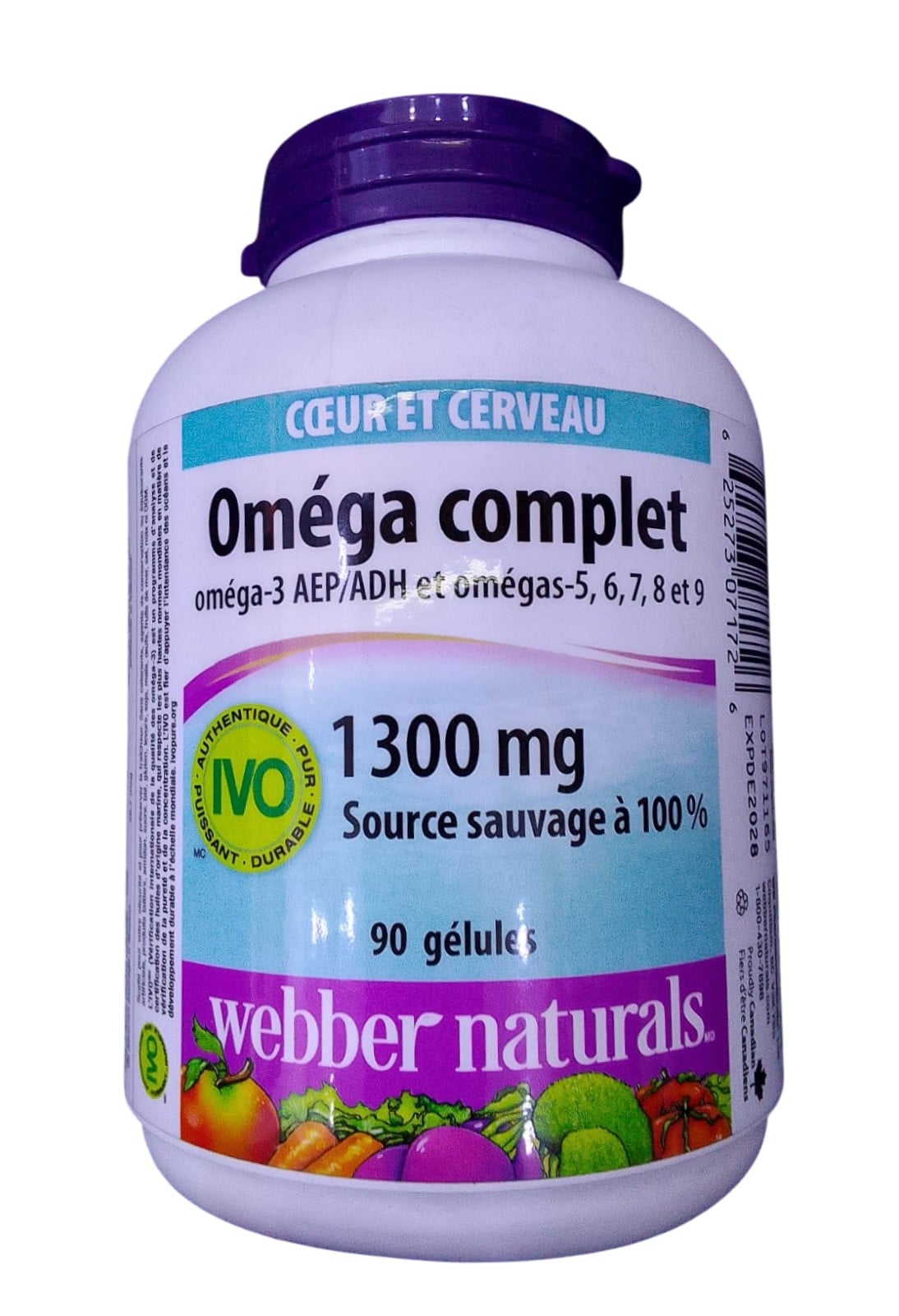 WEBBER NATURALS COMPLETE OMEGA 1300MG 90'S