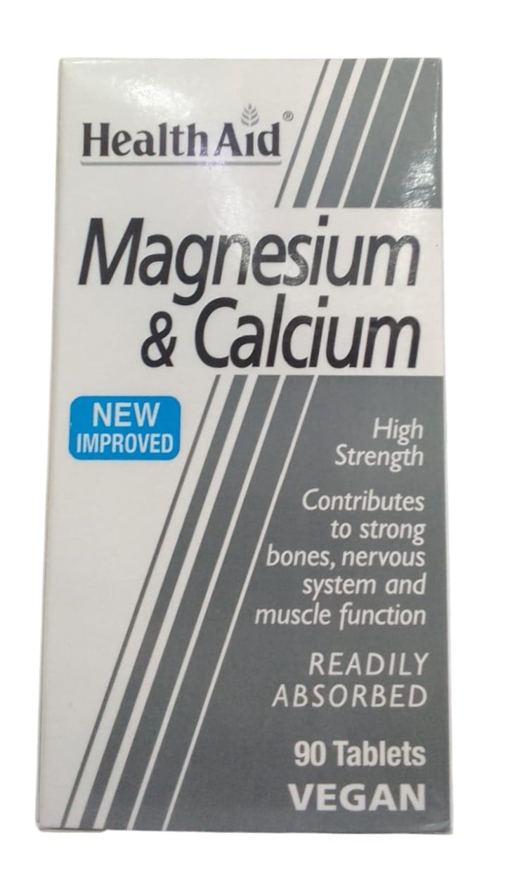 HEALTHAID MAGNESIUM & CALCIUM 90S