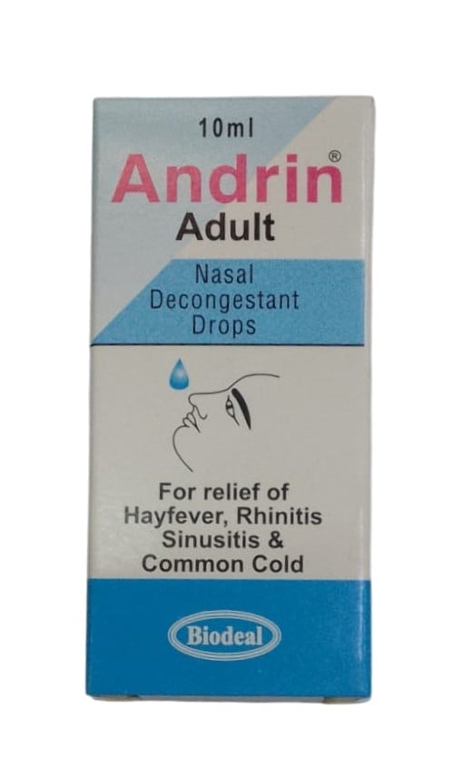 ANDRIN (EPHEDRINE)  ADULT NASAL DROP 10ML