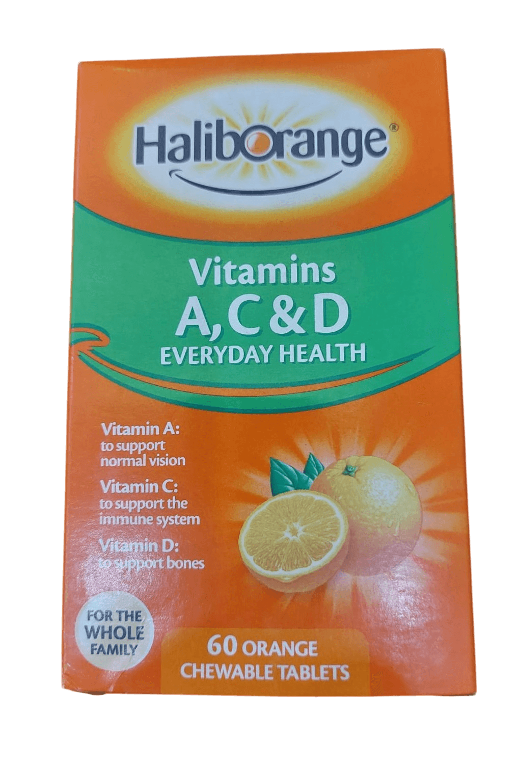 HALIBORANGE VIT A,C AND D TABS 60S