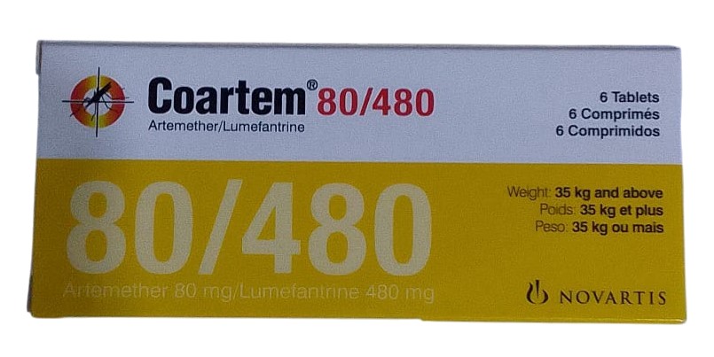 COARTEM 80/480MG 6S (ORIGINAL)