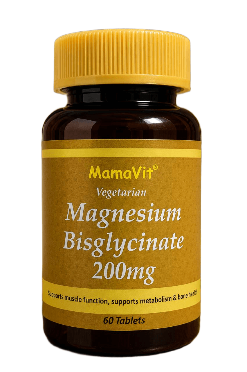 MAMAVIT MAGNESIUM BISGLYCINATE 200MG 60 TABS