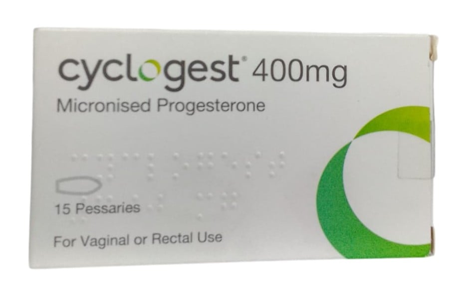 CYCLOGEST 400MG (PROGESTRON)  PESS/SUPP 15'S