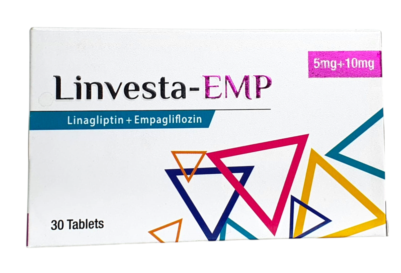 LINVESTA - EMP 5/10MG TABLETS 30'S