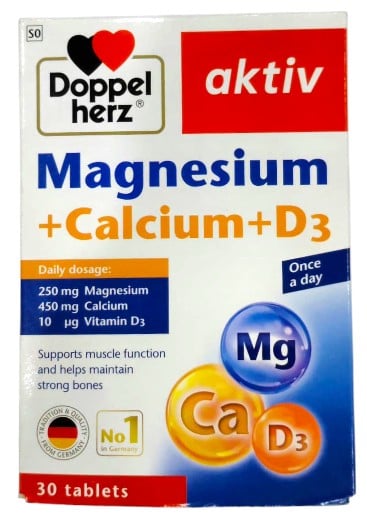 AKTIV MAGNESIUM&CALCIUM+D3