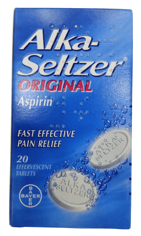 ALKA SELTZER DOUBLE ACTION PAIN RELIEF TABS 20'S