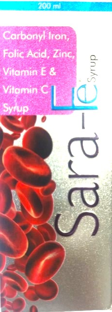 SARA FE SYRUP 200ML