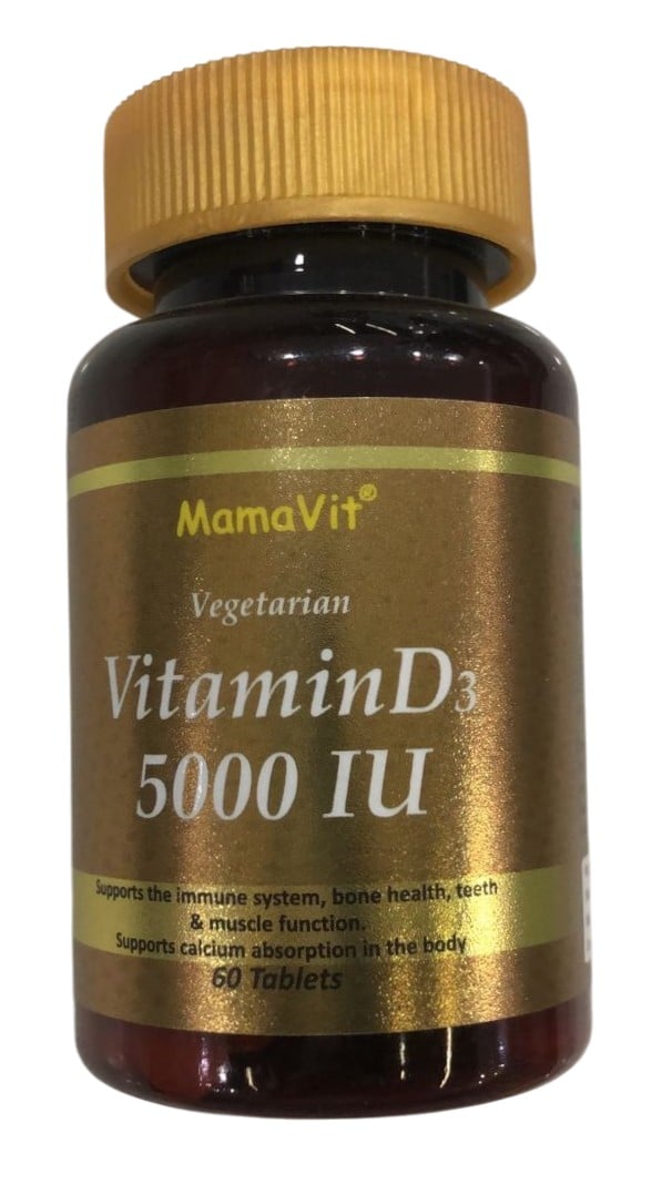 MAMAVIT VITAMIN D3 5000IU 60'S