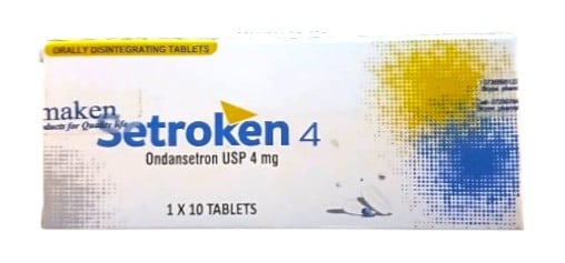SETROKEN 4MG(ONDANSETRON) TABS 10S