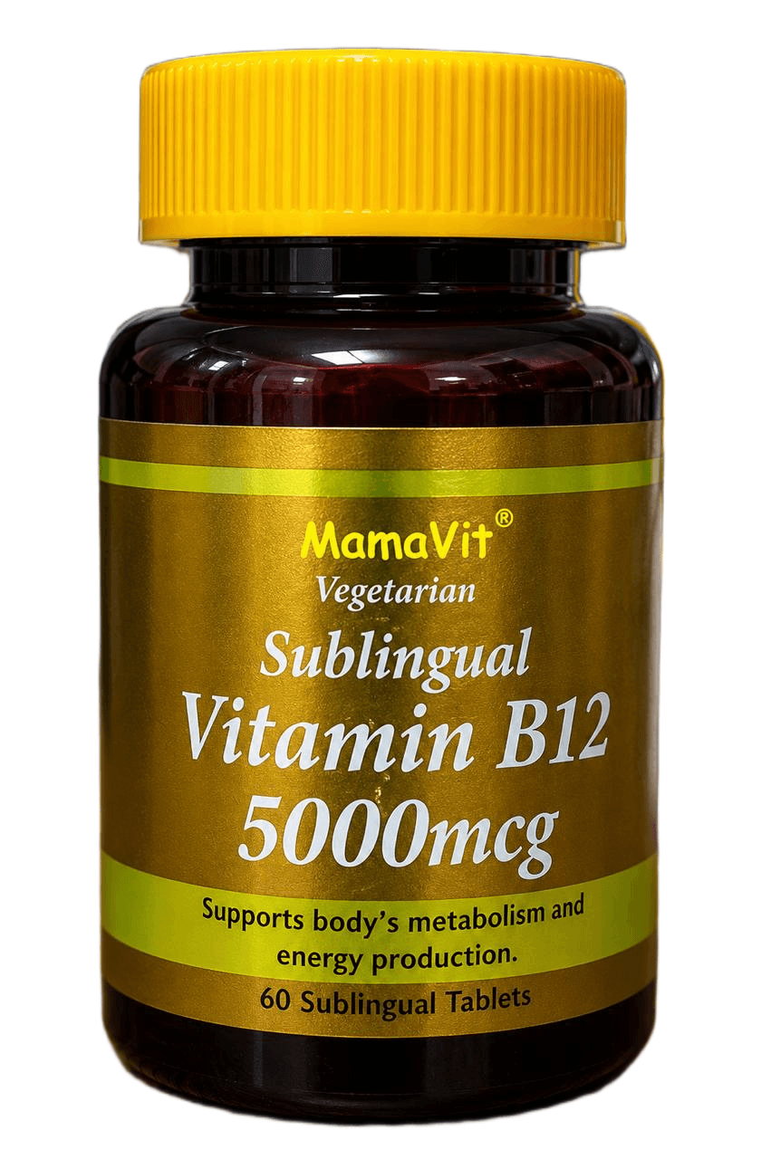 MAMAVIT SUBLINGUAL VITAMIN B12 5000MCG 60 TABS