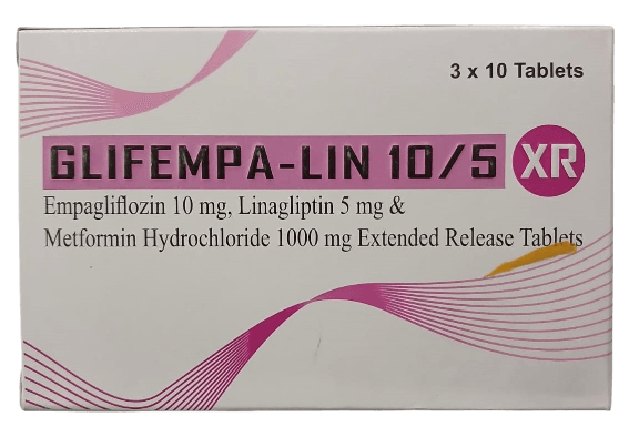 GLIFEMPA-LIN TABS 30S