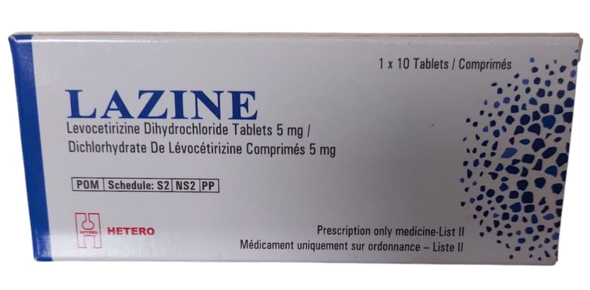 LAZINE 5MG TABS (levocetrizine 5mg)