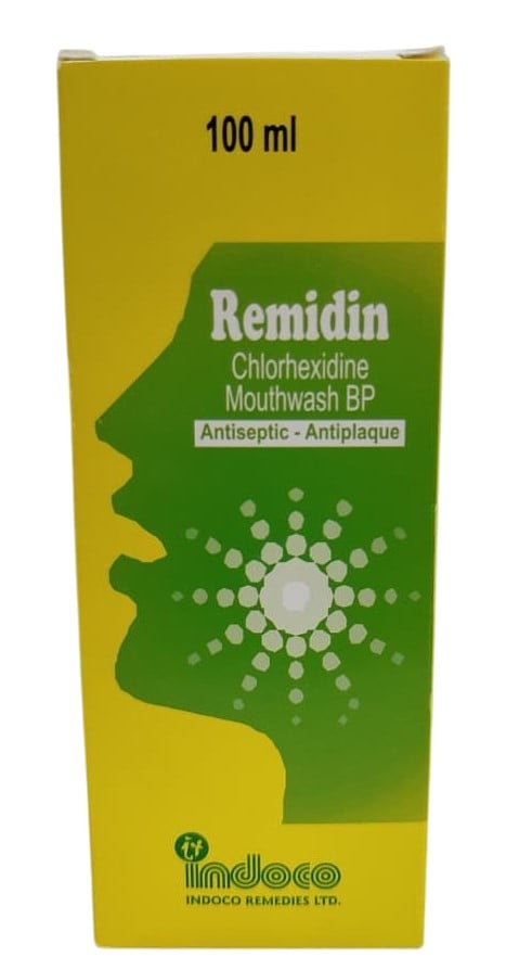 Remidin Chlorhexidine Mouth Wash, 100ml