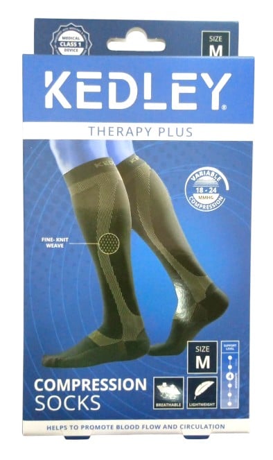 KEDLEY COMPRESSION SOCKS MEDIUM