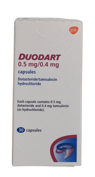 DUODART 0.5/0.4MG 30S