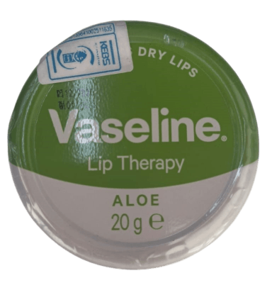 VASELINE ALOE VERA LIP THERAPY, 20G