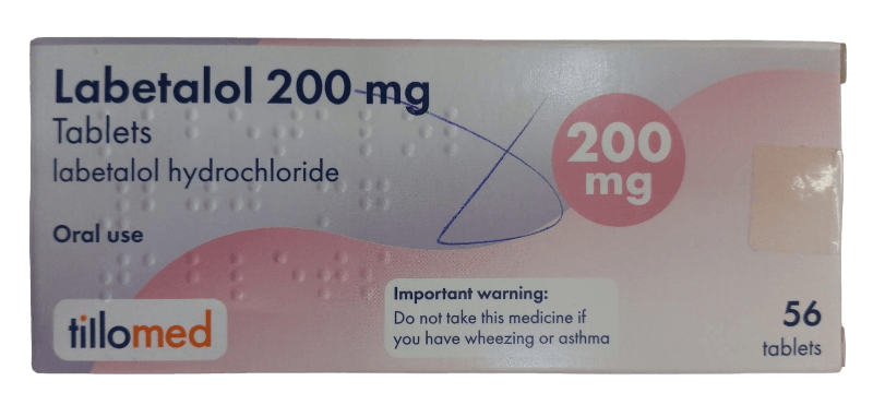 LABETALOL 200MG TABLETS 56'S UK