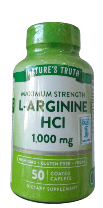 NATURES TRUTH L-ARGININE 1000MG CAPSULES