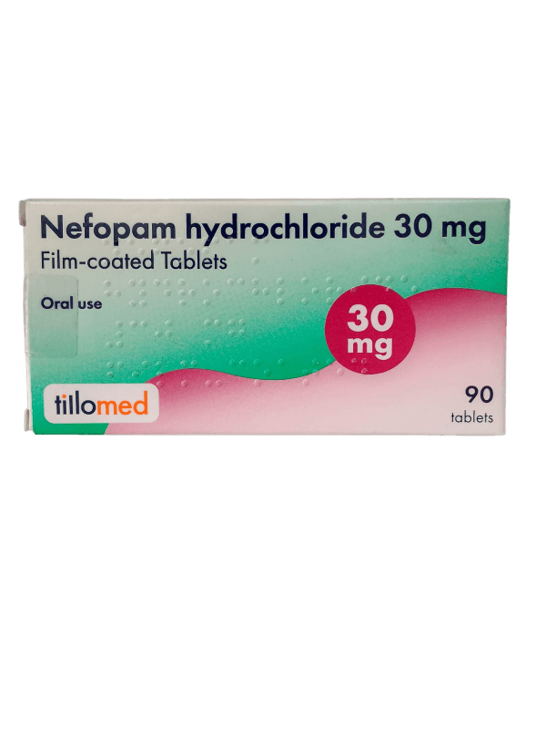 NEFOPAM HYDROCHLORIDE 30MG 10S