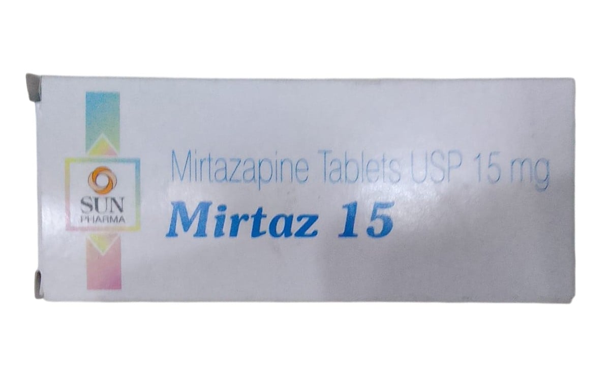 MIRTAZ (MIRTAZEPINE) 15MG TABLETS 30'S