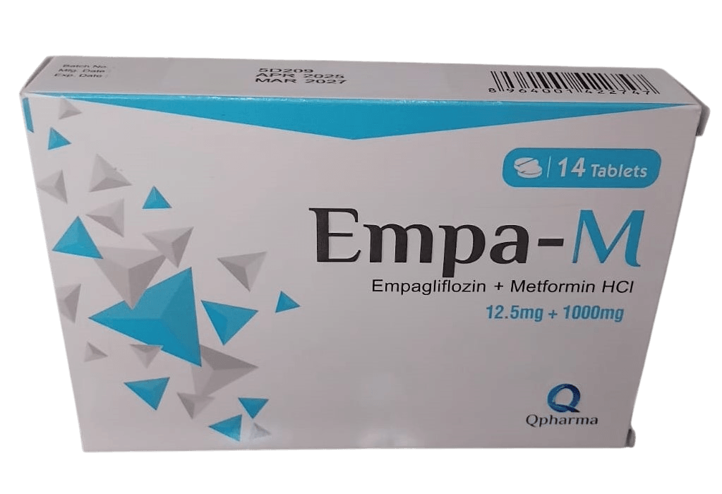 EMPA M 12.5/1000MG 14'S