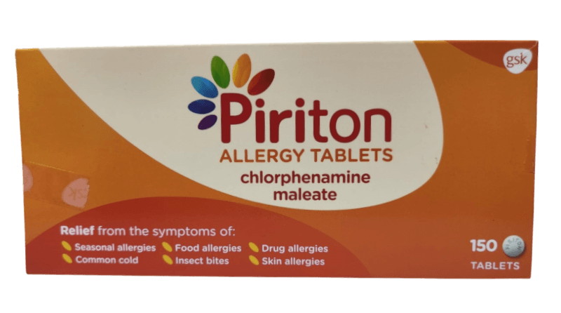 PIRITON 4MG TABS ORIGINAL 150s