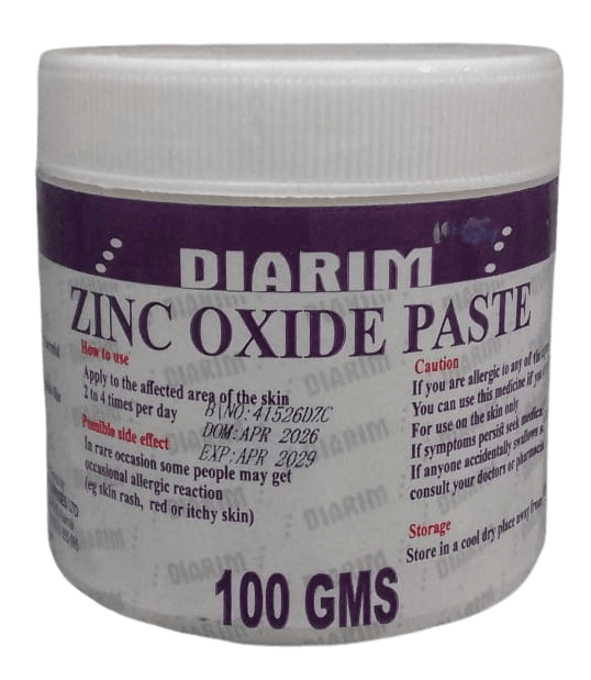 ZINC OXIDE PASTE 100GMS