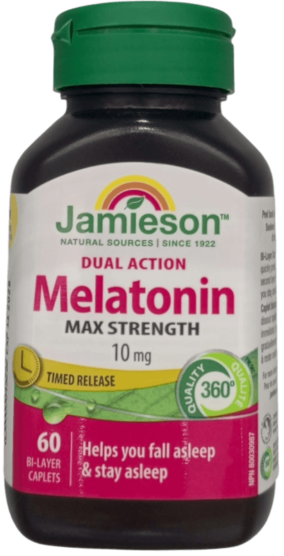 JAMIESON MELATONIN 10MG MAX STRENGTH 60S