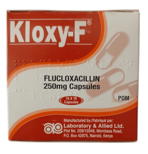 FLUCLOXACILLIN 250MG CAPS
