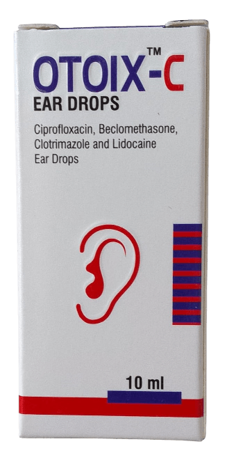 OTOIX C EAR DROPS 10ML