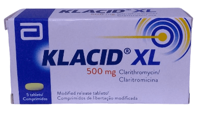 KLACID XL 500MG 5S