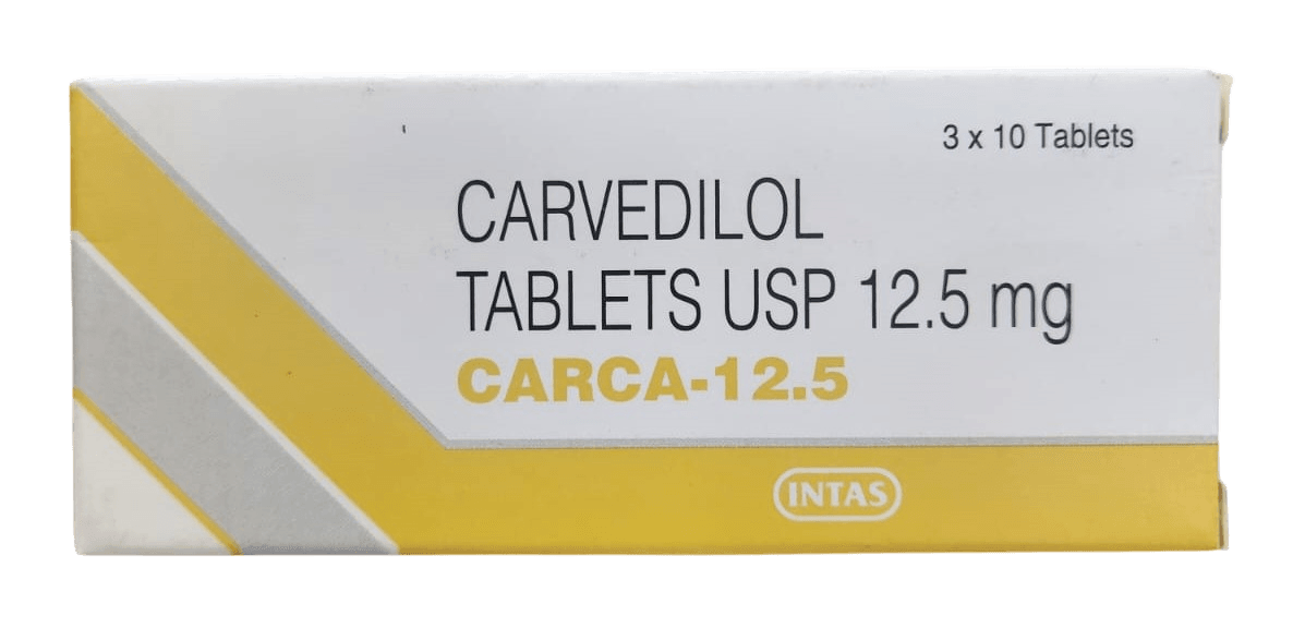 CARCA 12.5MG TABLETS 30'S