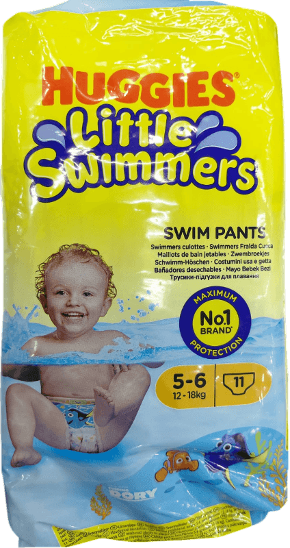 HUGGIES LITTLE SWIMMERS5/6 (12-18KG) 11S